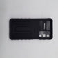 Samsung A15 Heavy Duty Protective Phone Case with Camera Lens Slide Cover and Integrated Kickstand for Hands-Free Viewing