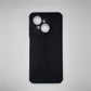 Tecno Spark Go 1 Carbon Fiber texture Hard Rubber armour back cover shock-porof case