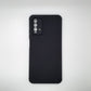 Redmi 9T Carbon Fiber texture Hard Rubber armour back cover shock-porof case