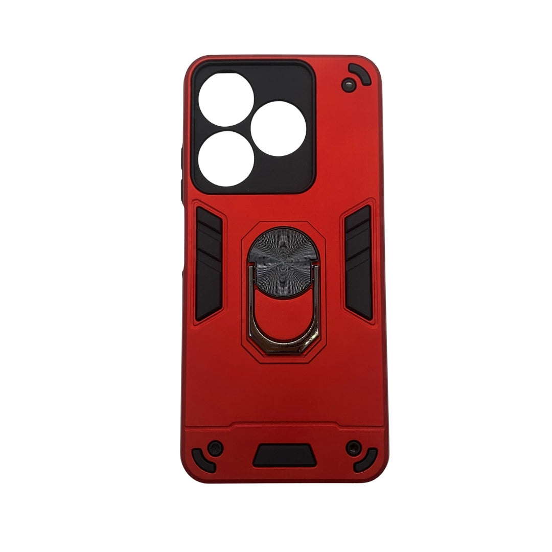Tecno Spark 10 Hard PC Case with ring holder Shockproof Slim back Cover
