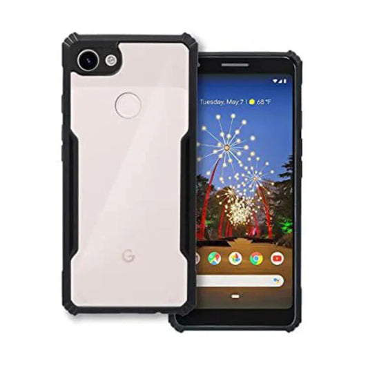 Google Pixel 3A case Matte Black Back Cover Soft Silicone TPU Bumper case