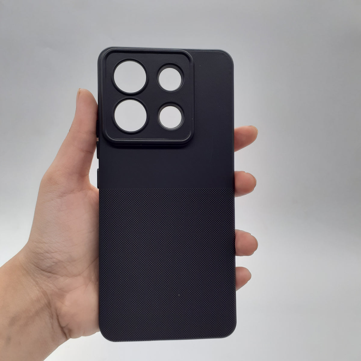 Redmi Note 13 Pro 5G Premium Silicone Back Cover – Slim Shockproof TPU Case with Raised Camera Protection