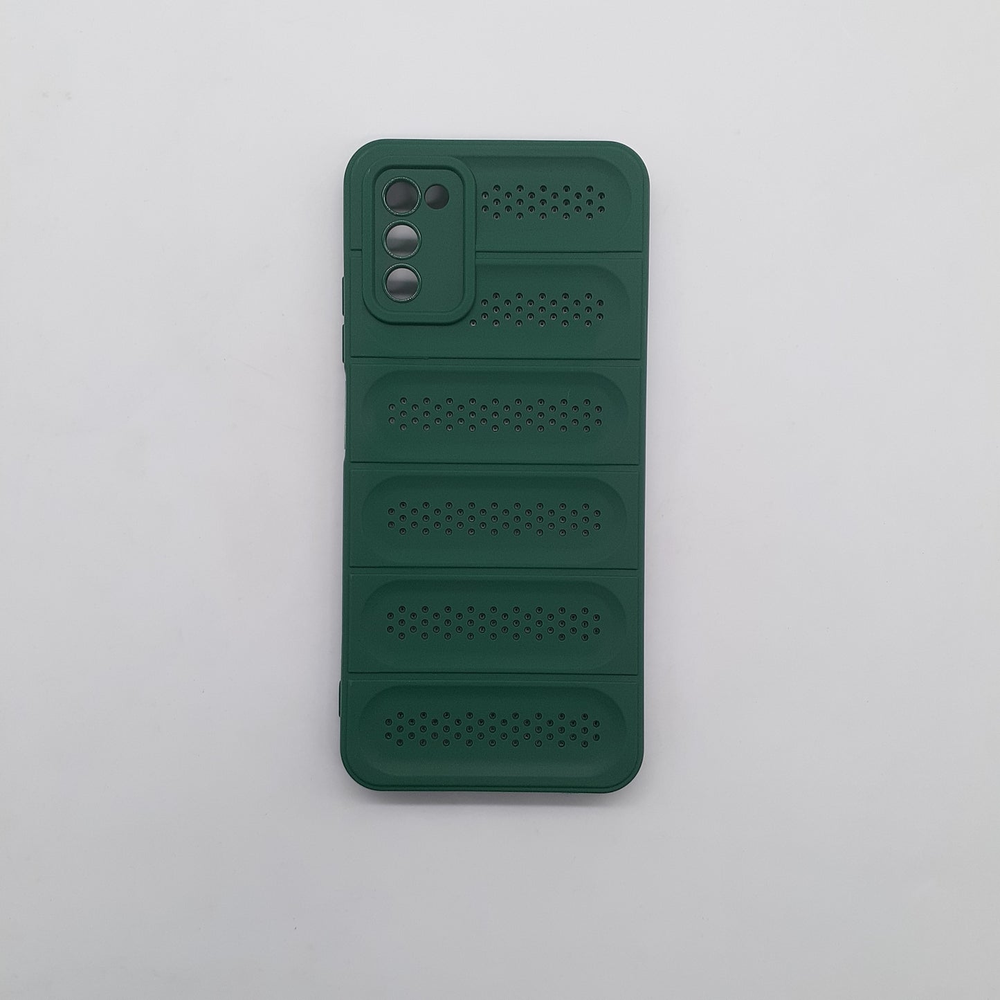 Samsung M02s Cooling Bumper Heat Dissipation Phone Case Strong TPU Material Shockproof Transparent Back Cover