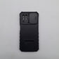 Samsung A22/A22 5G Protective Phone Case with Sliding Camera Cover Lens Protection and Integrated Kickstand/Built-in Stand, Heavy Duty Shockproof Armor