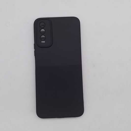 Vivo Y20 Slim Soft Silicone Case – Shock Absorbing TPU Back Cover with Anti-Scratch and Screen Edge Protection