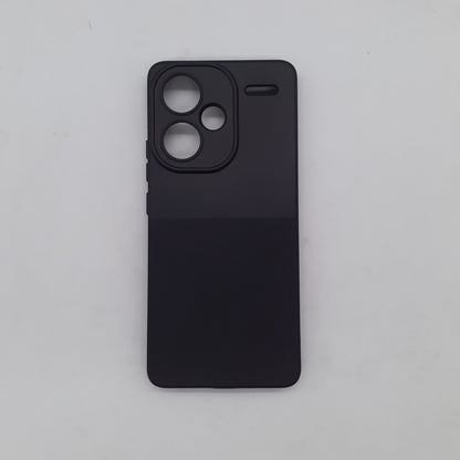 Redmi Note 13 Pro Plus Shockproof Silicone Case – Slim TPU Protective Back Cover with Raised Camera & Screen Guard