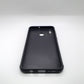 Samsung A20 Carbon Fiber texture Hard Rubber armour back cover shock-porof case