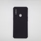 OPPO A8 Carbon Fiber texture Hard Rubber armour back cover shock-porof case