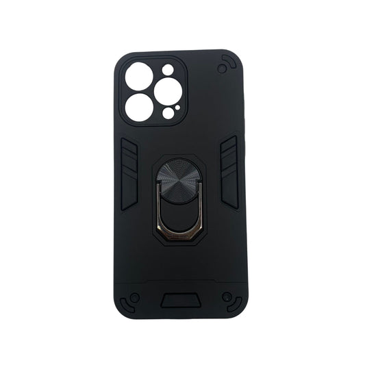iPhone 15 Pro Max Hard PC Case with ring holder Shockproof Slim back Cover