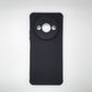 Redmi A3 Carbon Fiber texture Hard Rubber armour back cover shock-porof case