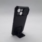 iPhone 15 Heavy Duty Shockproof Case with Slide Camera Cover and Integrated Kickstand for Maximum Protection and Hands-Free Viewing