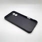 iPhone 16 Plus Carbon Fiber texture Hard Rubber armour back cover shock-porof case