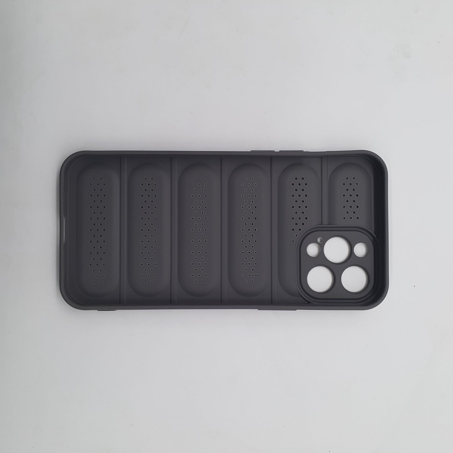 iPhone 12 Pro Max Heat Dissipation Strong TPU Material Phone Case Breathable Hollow Camera Protection Shockproof Ultra Slim Cover