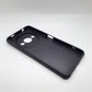 Redmi A3 Carbon Fiber texture Hard Rubber armour back cover shock-porof case