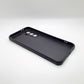 Samsung A36 Carbon Fiber texture Hard Rubber armour back cover shock-porof case