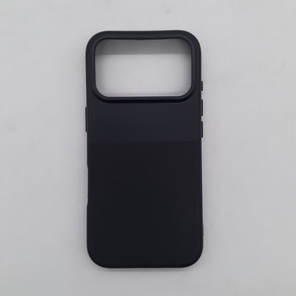 iPhone 17 Pro Premium Soft TPU Case – Slim Silicone Shockproof Back Cover with Raised Screen and Camera Protection