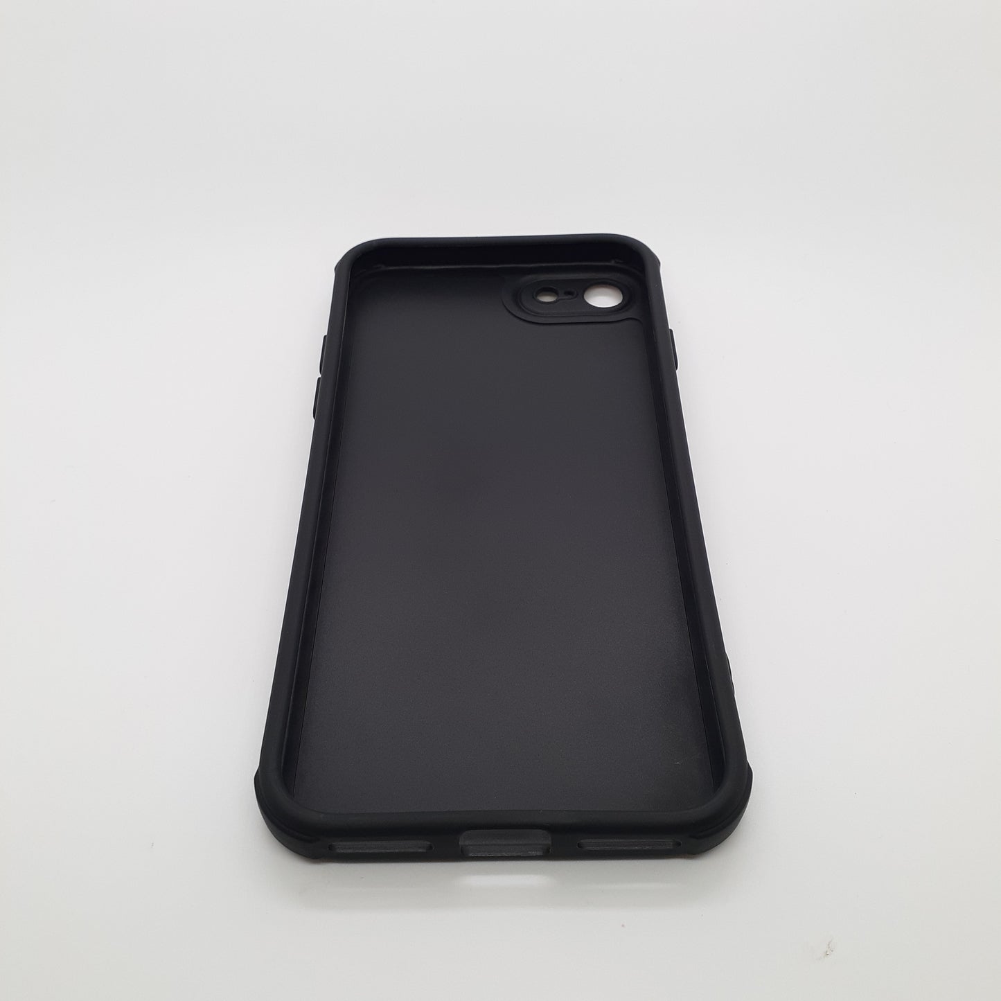 iPhone 7 Carbon Fiber texture Hard Rubber armour back cover shock-porof case