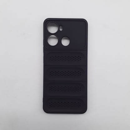 itel P40 Phone Case Strong TPU Material Heat Dissipation Design Shockproof Protective Back Cover