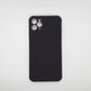 iPhone 11 Pro Max Carbon Fiber texture Hard Rubber armour back cover shock-porof case