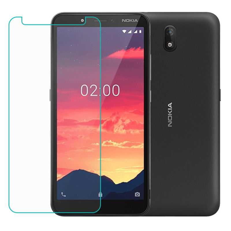 9H Clear Screen Protector Tempered Glass for Nokia C2