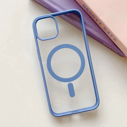 iPhone 12 Pro Max Shockproof Matte Magsafe Case