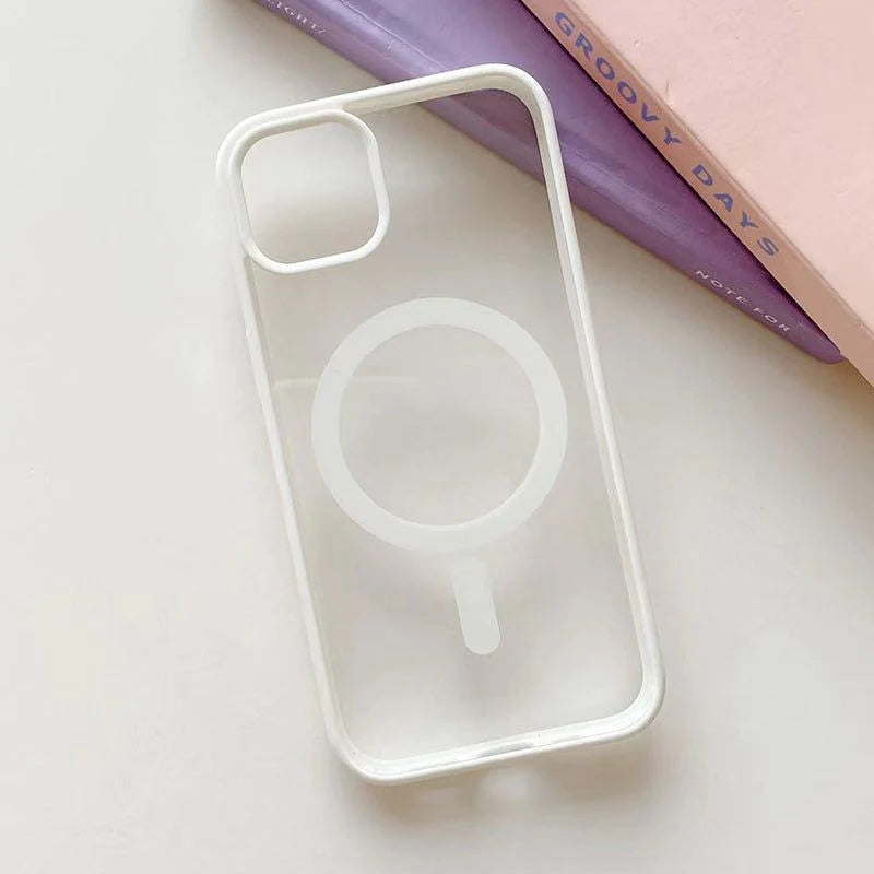 iPhone 13 Pro Shockproof Matte Magsafe Case