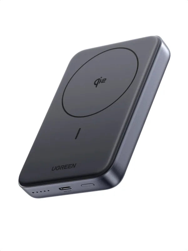 UGREEN 10000mAh 30W Qi2 Magnetic Wireless Power Bank – Model PB761 – Portable Fast Charging Battery Pack for Smartphones, Tablets, Laptops and USB-Powered Devices