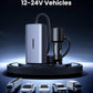 UGREEN 150W GaN 3xType-C and 1xUSB Port Car Charger with 1m Cable Length – Model EC706 – Compact In-Car Fast Charging Power Adapter for Smartphones, Tablets and USB Devices