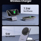 UGREEN 2-in-1 Magnetic (Phone & AirPods) Wireless Charger – Model W528 – Fast Magnetic Charging Pad or Station for Compatible iPhone, AirPods and Qi-Enabled Devices