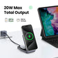 UGREEN 2-in-1 Qi2 Magnetic Wireless Charger – Model W706 – Fast Magnetic Charging Pad or Station for Compatible iPhone, AirPods and Qi-Enabled Devices