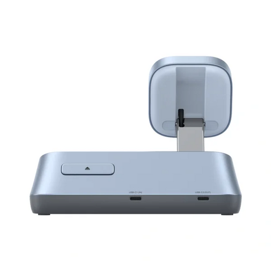 UGREEN 3-in-1 MagFlow Qi2.2 Certified 25W Magnetic Wireless Charger UK – Model W711 – Fast Magnetic Charging Pad or Station for Compatible iPhone, AirPods and Qi-Enabled Devices