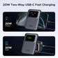 UGREEN Uno Series 5000mAh Magnetic Wireless Power Bank – Model PB571 – Portable Fast Charging Battery Pack for Smartphones, Tablets, Laptops and USB-Powered Devices