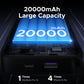 UGREEN Nexode 20000mAh 67W Digital Display Power Bank with Built-in Cable – Model PB550 – Portable Fast Charging Battery Pack for Smartphones, Tablets, Laptops and USB-Powered Devices