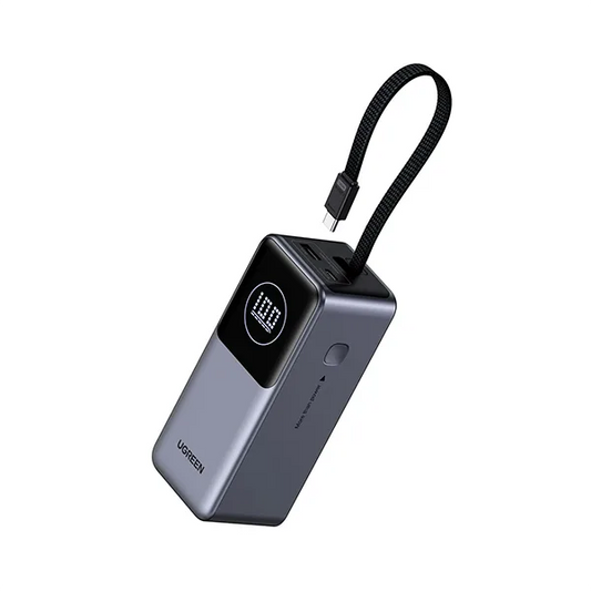 UGREEN Nexode 20000mAh 130W Smart Display with Built-in Cable – Model PB723 – Reliable Connection Cable for Compatible Computers, Displays, Audio Equipment and Digital Devices