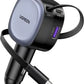 UGREEN Retractable Cable with USB-C + USB 75W Car Charger – Model EC601 – Compact In-Car Fast Charging Power Adapter for Smartphones, Tablets and USB Devices