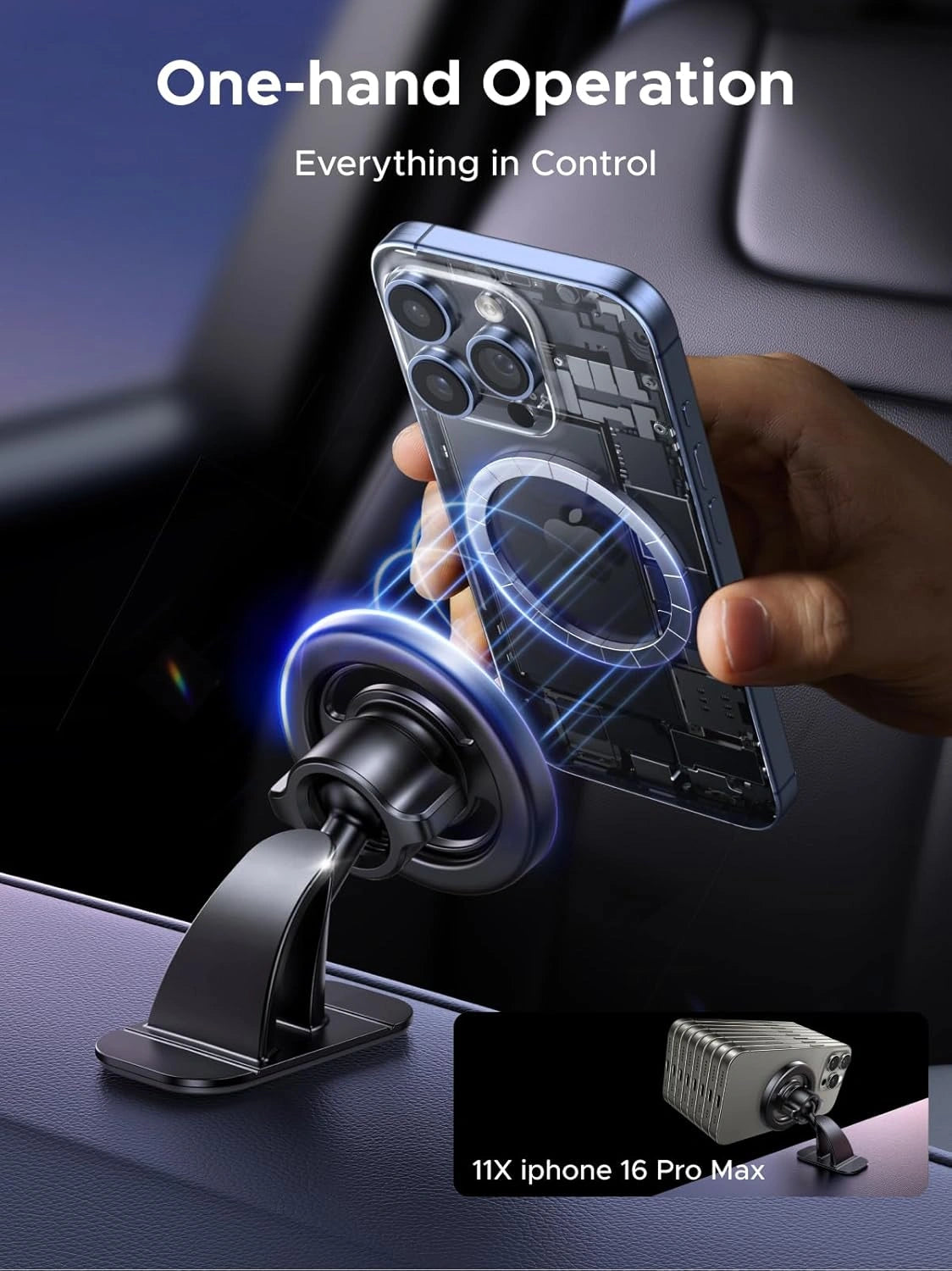 UGREEN L Vents & Dashboard Universa Car Phone Mount (Set) – Model LP986 – Premium UGREEN Digital Accessory for Reliable Home, Office, Travel and Everyday Technology Use