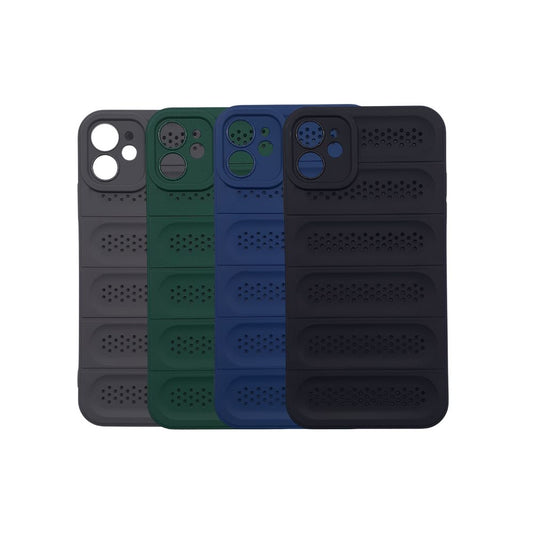 iPhone 11 Heat Dissipation Design Strong TPU Material Shockproof Breathable Mesh Protective Phone Case Cover