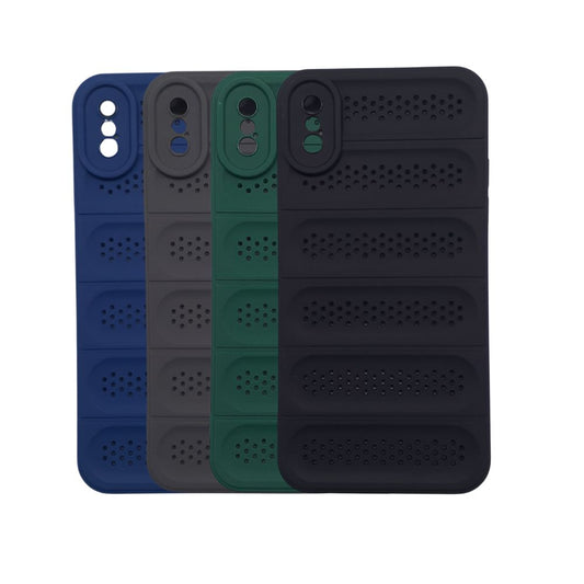 iPhone X Heat Dissipation Strong TPU Material Protective Case Shockproof Scratch Resistant Breathable Cooling Cover