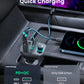 UGREEN Bluetooth Car Modulator (5.0 + PD + QC3.0 + USB Flash Drive + TF) (Black) – Model CD229 – Premium UGREEN Digital Accessory for Reliable Home, Office, Travel and Everyday Technology Use
