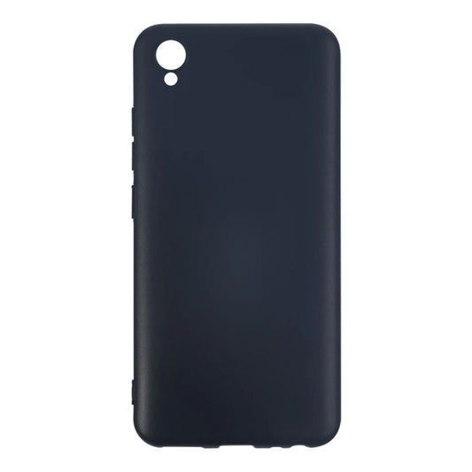 Vivo Y1s Soft Silicone Black TPU Back Cover Case For Vivo Y1s