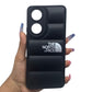 Vivo Y100 Puffer Jacket Case Shock-Absorbing Air Cushion Back Cover