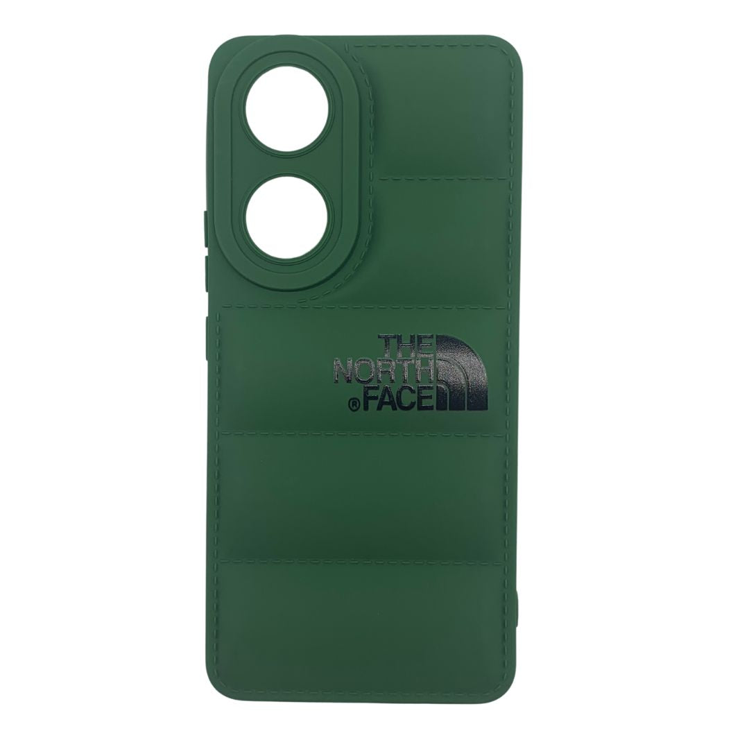 Vivo Y100 Puffer Jacket Case Shock-Absorbing Air Cushion Back Cover