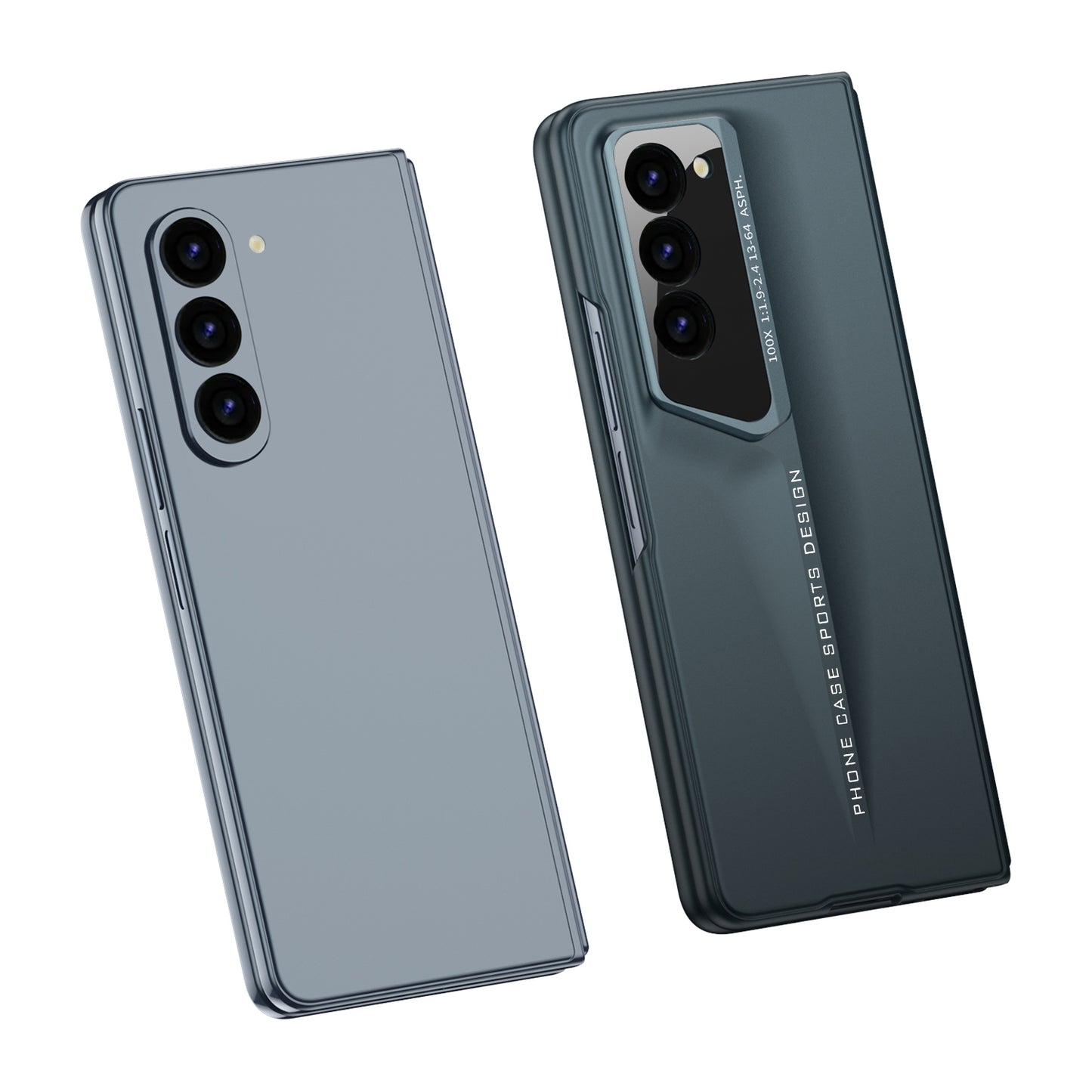 LEEKA Samsung Z Fold 6 case with Super Luxury Sport car fiber Pro case design with free inbuilt Screen Protector
