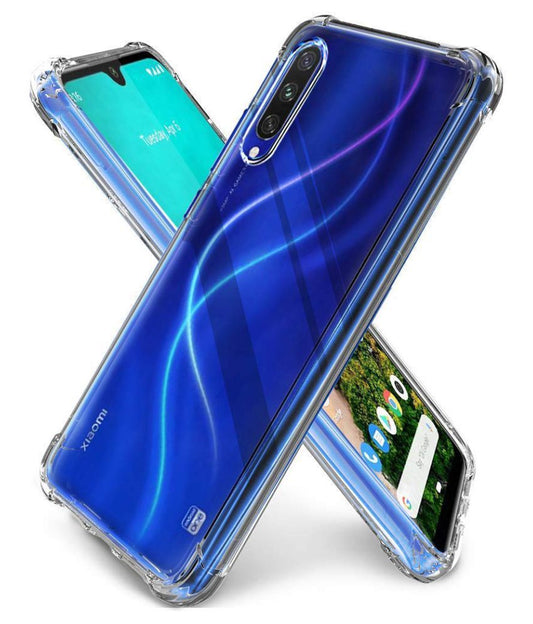 AntiShock Clear Back Cover Soft Silicone TPU Bumper case for Xiaomi Mi 9