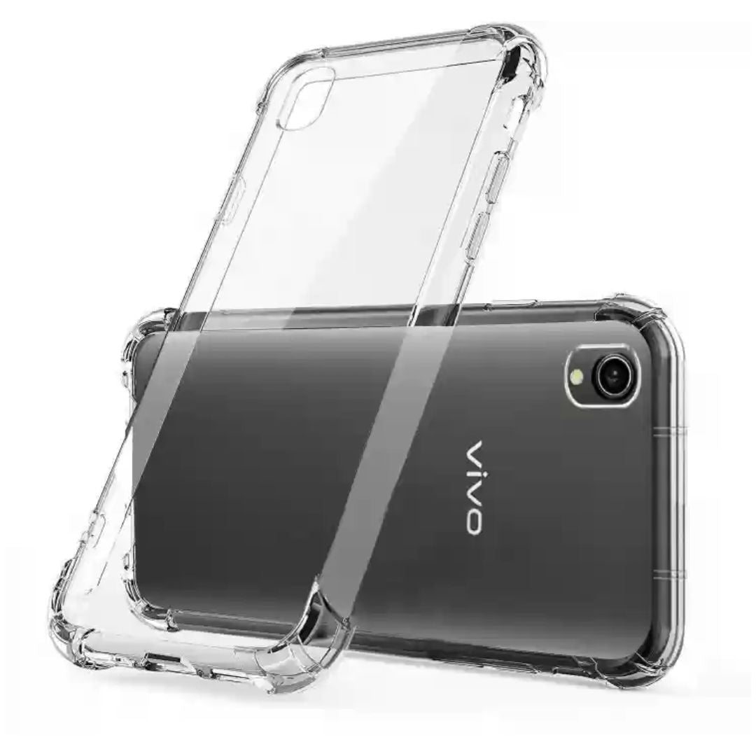 Y1s AntiShock Clear Back Cover Soft Silicone TPU Bumper case for Vivo Y1s