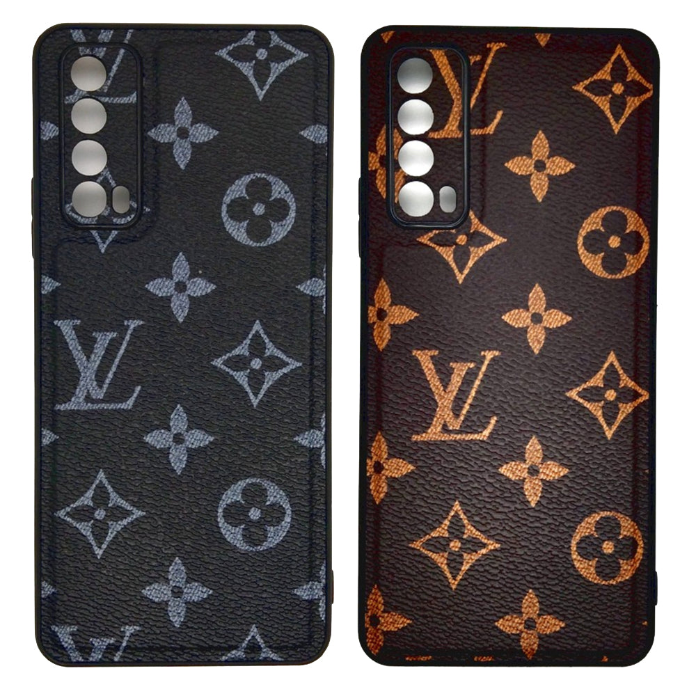 LV Case High Quality Perfect Cover Full Lens Protective Rubber TPU Case For Huawei Y7A