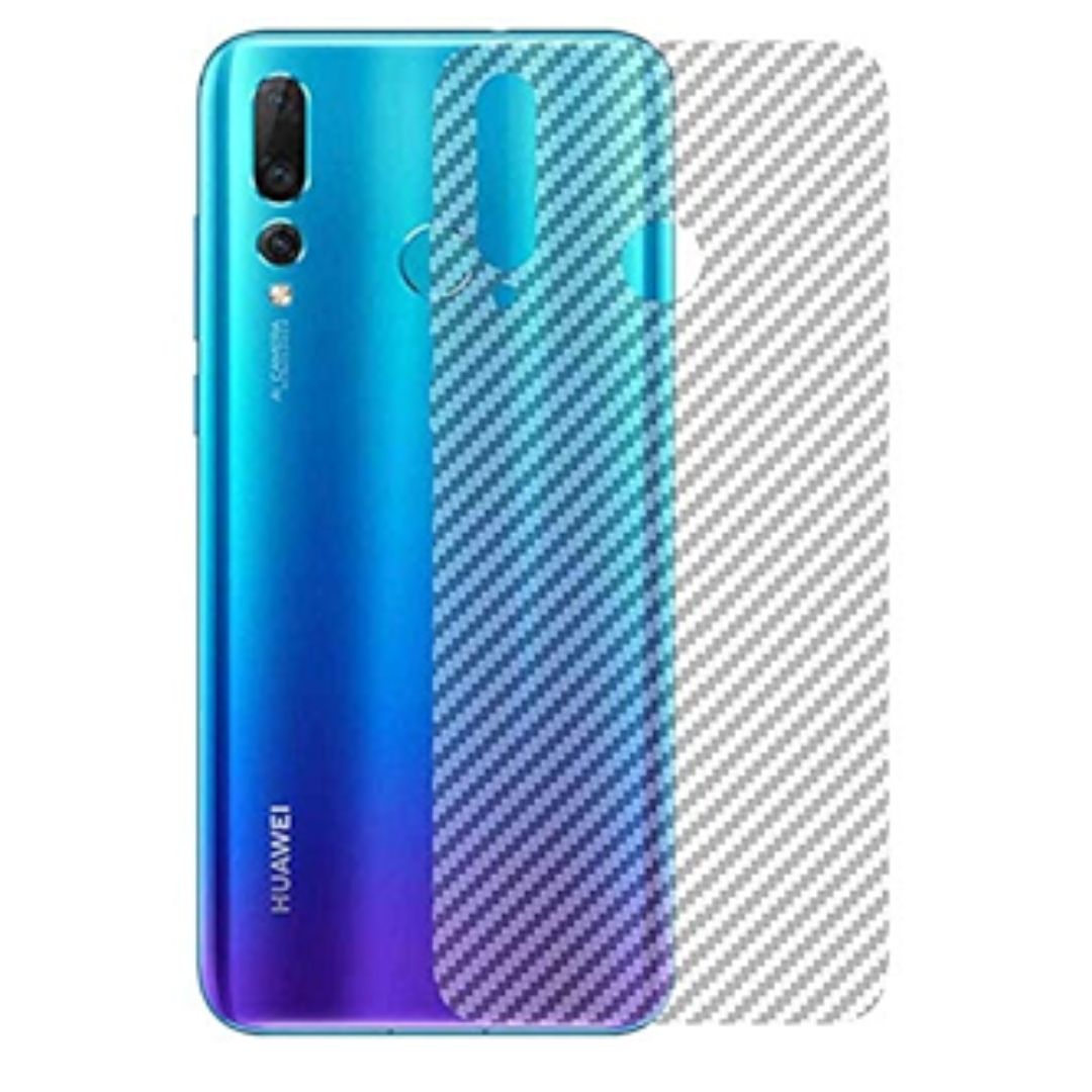 Huawei Y9 Prime carbon Back Clear Skin Sticker