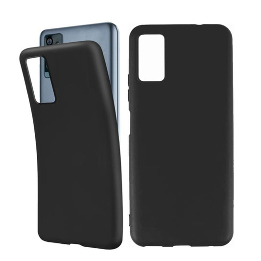 ZTE Blade A71 Soft Silicone Black TPU Back Cover Case For ZTE Blade A71