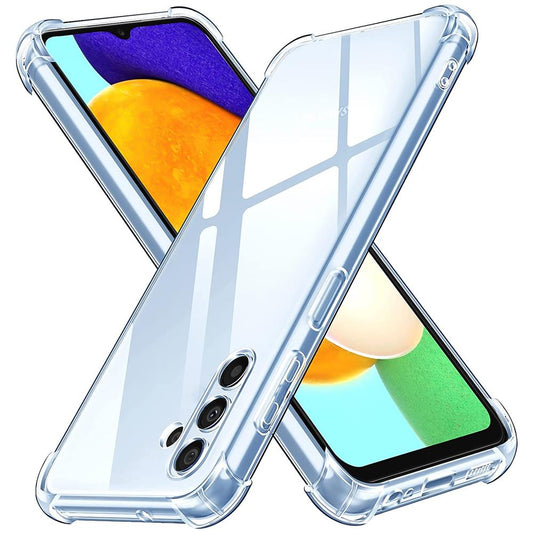 AntiShock Clear Back Cover Soft Silicone TPU Bumper case for Samsung A04s