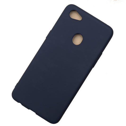 OPPO F7 Silicone back Cover Slim Magic TPU Case Blue